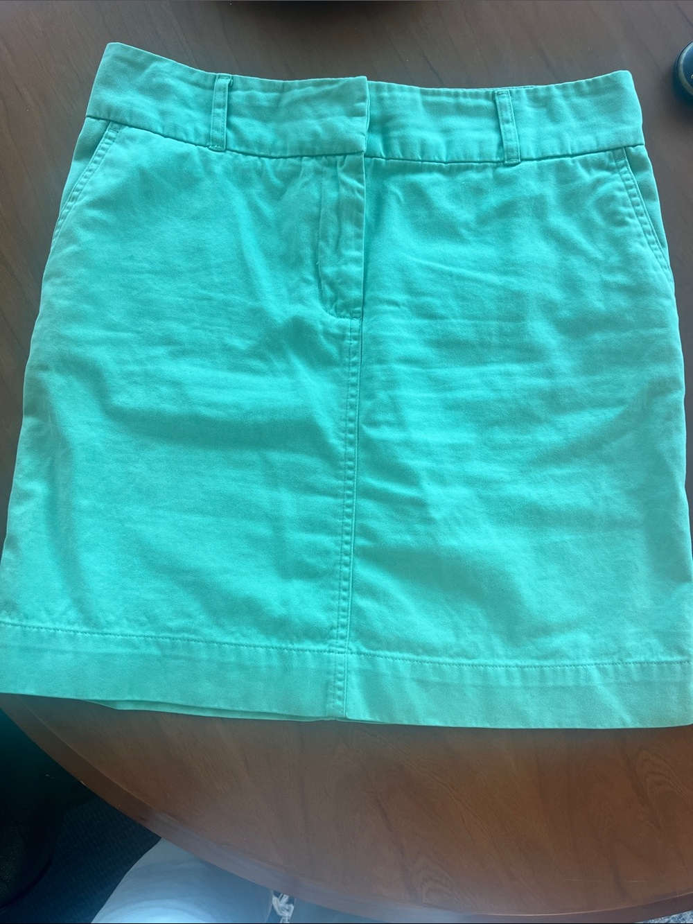 Vineyard Vines Green Cotton Mini Skirt